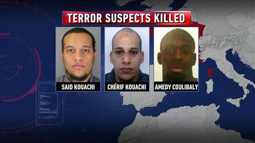 3 Suspects Dead in Dual Hostage Standoffs in Paris