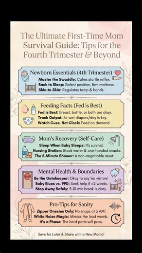 babiesblog on Instagram: "The Ultimate first time mom survival guide #momlife❤️ #mom #newmoms"