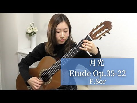 月光 Etude Op.35-22 /F.Sor 演奏：山口莉奈