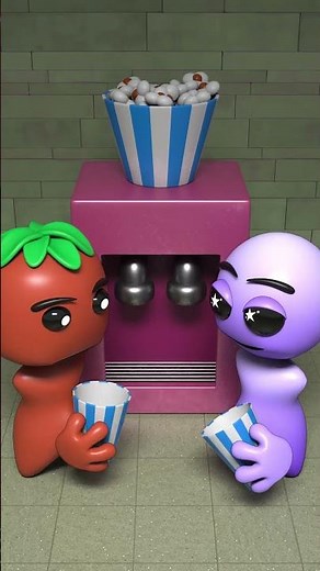Geometry dash Wants PopCorn (Leaf on the grass VS Soup in a can)
