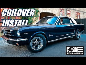 Installing Coilovers On A 1965 Ford Mustang! Coilover Kit