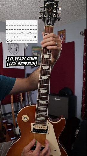 Mastering the Guitar: Learn 'Ten Years Gone' by Led Zeppelin
