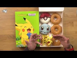 Horrendous Pokemon Donuts from Krispy Kreme [4K]