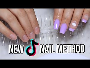 NEW Tiktok Nail Trend: Easy Gel Nail Extensions for Beginners