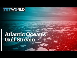 Atlantic Ocean Gulf stream extremely weak