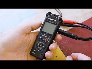 Tutorial: How to prepare an interview with the Olympus LS-P1 / LS-P4 audio recorders