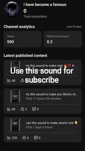 try this sound to make your shorts viral #shorts