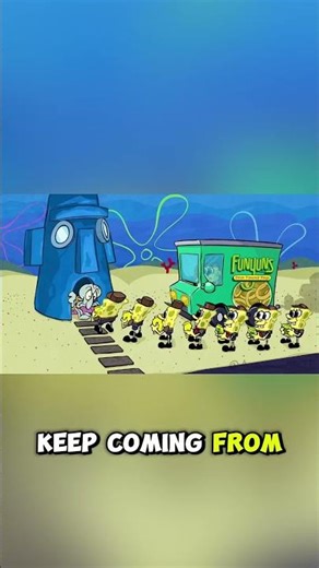 Squidward Discovers the Funion Invasion 💀 | Spunchbob Shorts