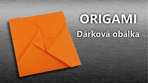 Jak vyrobit dárkovou obálku na poukazy nebo peníze | Origami | Stream