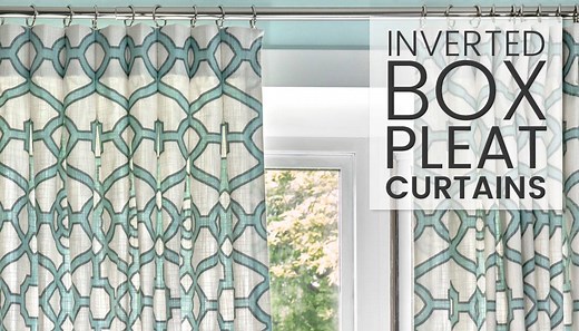 Clara has brought us another amazing tutorial on how to make inverted box pleat curtains. This is the professional way of making them that may take a little more time but it's so worth it! :) #curtains #homedecor #tutorial #DIY | Online Fabric Store