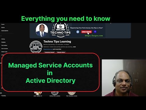 Everything About Managed Service Accounts in Active Directory | Standalone and Group Managed