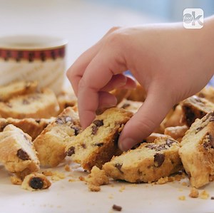 This biscotti is DIFFERENT from other biscotti. Since it's only baked once, Cathy's cinnamon-sugary recipe won't break your tooth (but it's still delish dipped in a cup of coffee) ☕😋 You can binge the entire season of #BetterWithAge starring Courtney Rada RIGHT NOW on the #FoodNetworkKitchen app! Download the app to watch and start your 60-day free trial: https://food-network.app.link/In3CGwKhf6 | Food Network Kitchen