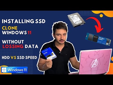 Installing SSD in My Laptop | Clone Your Windows 11 without Loosing Your Data| #SSD Speed Test