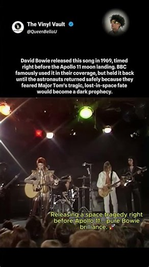 The moon landing song the BBC was afraid to play.#Shorts #DavidBowie #SpaceOddity
