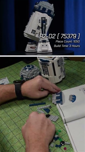 This LEGO R2-D2 Actually Feels Alive | 75379 Timelapse