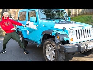 DESTROYED HER CAR PRANK!! (GONE WRONG)