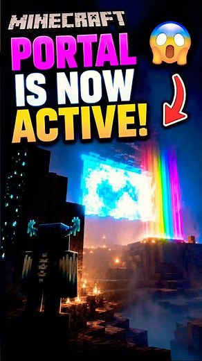 Minecraft FINALLY Activated the Warden Portal?! 😱🔥