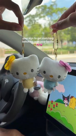 Jellykawaii🫶🏻 on Instagram: "These Hello Kitty magnetic keychains are the cutest way to show off bestie goals🤗🎀 Available now on jellykawaii.com ✨ 10% off your first purchase💗Don‘t wait, get yours before they sell out! 🛒Shop Link In Bio ♡ ♡ ♡ ♡ #hellokitty #sanrio #hellokittylover #hellokittycollection #hellokittycollector #sanriolover #hellokittystuff #hellokittyjunkie #kuromi #hellokittyandfriends #hellokittyaddict #hellokittyfan #sanriocore #sanrioaesthetic #hellokittyaesthetic #sanriop