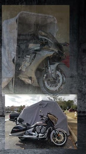 The Bike Shield - Motorcycle Shelter #motorcycle #motorcycleshelter