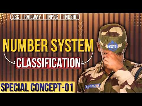 Classification of Numbers | Number System | SSC GD / Railway / TNPSC Maths Trick/ SSC