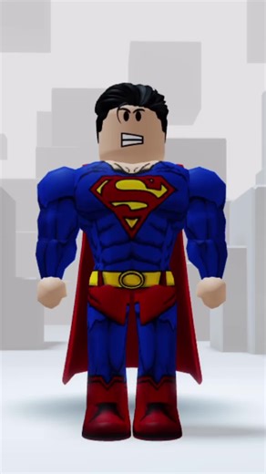 How to make a super avatar on Roblox #superman #manofsteel #justiceleague