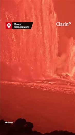 La impactante erupción del volcán Kilauea en Hawái