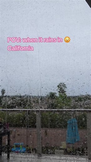 The sun will Come out tomorrow 🌞 #California #rain #cozy #fyp #love