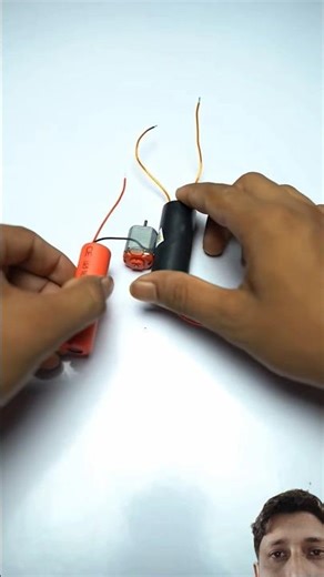High voltage booster module test 4v dc motor