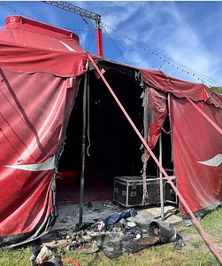 Circus horror as fire-eater sets fire to tent with 113 children inside