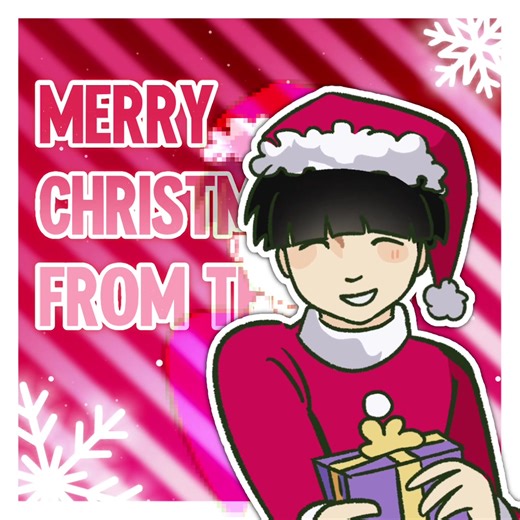 MERRY CHRISTMAS EVERYONE!! I hope that everyone has a fantastic day whether you celebrate Christmas or not! 🩷 also this is a remake hehe :3 insp: @/livviartt #mobpsycho100 #christmas #reigenarataka #fyp #fypシ @Arie| @chyy :3 @jolly mobster | beast 100