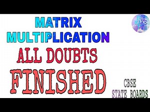 Matrix Multiplication - Practice Questions