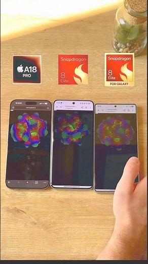 S25 Ultra vs Xiaomi 15 Ultra vs iPhone 16 Pro Max Volume Shader Test🔥#shorts #viralvideo