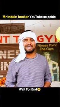 YouTube Se Pehle Ka Struggle – Mr Indian Hacker Ki Asli Kahani 💔 #shorts