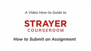 How to Submit an Assignment