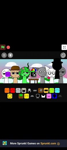 Sprunki Kiss ⚡ Fast Glitch Loop High Energy Remix #shorts