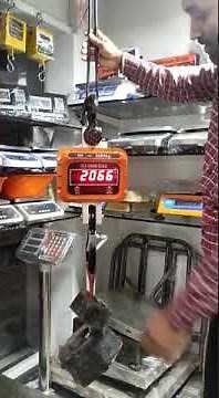 OCS Crane Scale Calibration - S R INSTRUMENTS (WEIGHING SOLUTION)