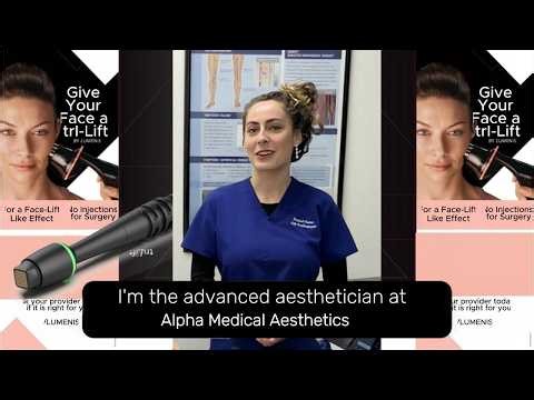TriLift TriFX RF Microneedling Live Treatment Demo l Alpha Medical Aesthetics Advanced Aesthetician