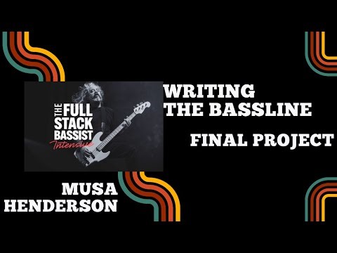 Recording A Bass Line for Scotts Bass Lessons