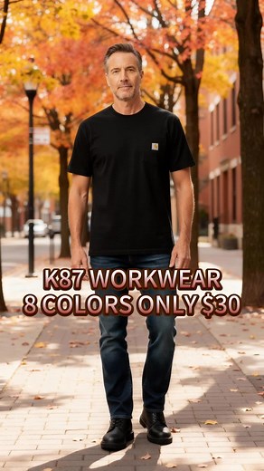The iconic Carhartt K87—built tough, worn everywhere. Xmas Deal: 20-Pack $30!