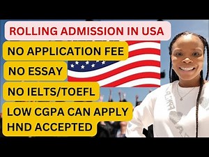 2 Universities in USA with NO APPLICATION FEE + Automatic Scholarships