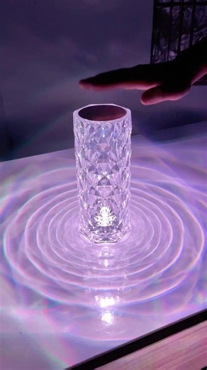 Crystal Diamond Table Lamp #amazonfinds