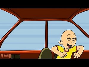 Caillou Drives the Family Car to Chuck E. Cheese's/Punishment Day (READ DESCRIPTION)