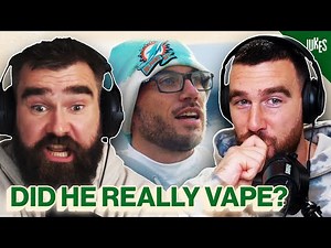 Was Mike McDaniels actually vaping on the sidelines?