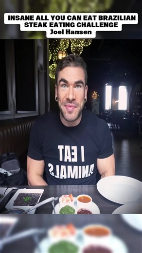INSANE ALL YOU CAN EAT BRAZILIAN STEAK EATING CHALLENGE #JoelHansen #FoodChallenge #EatingShow #MassiveMeals #freefoodchallenge