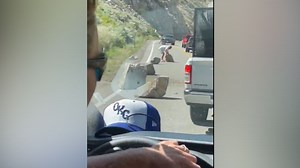 California earthquake caught on camera