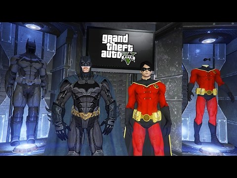 BATMAN & ROBIN!! (GTA 5 Mods)