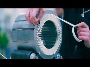 Process Of Making Electric Motor Inside Factory.Complete A to Z Manufacturing Process