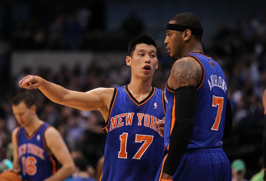 Knicks legends Carmelo Anthony and Amare'e Stoudamire explain Jeremy Lin's meteoric 'Linsanity' run in their absence