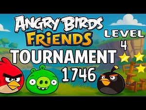 Angry Birds Friends Level 4 Tournament 1746 - MAX SCORE Strategy (06.05.2026) Power-Ups