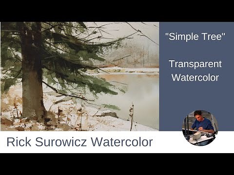 Watercolor Tutorial: "Simple Tree"